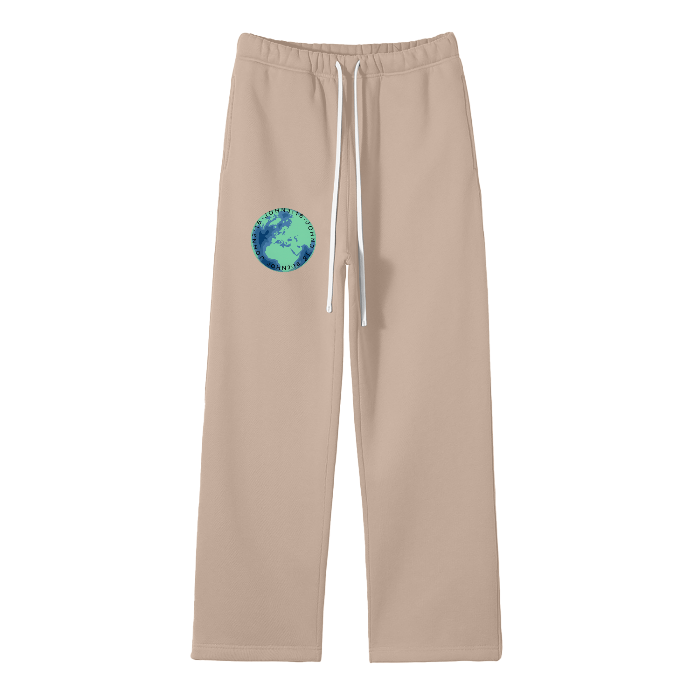 John 3:16 Fleece Straight Leg Pants