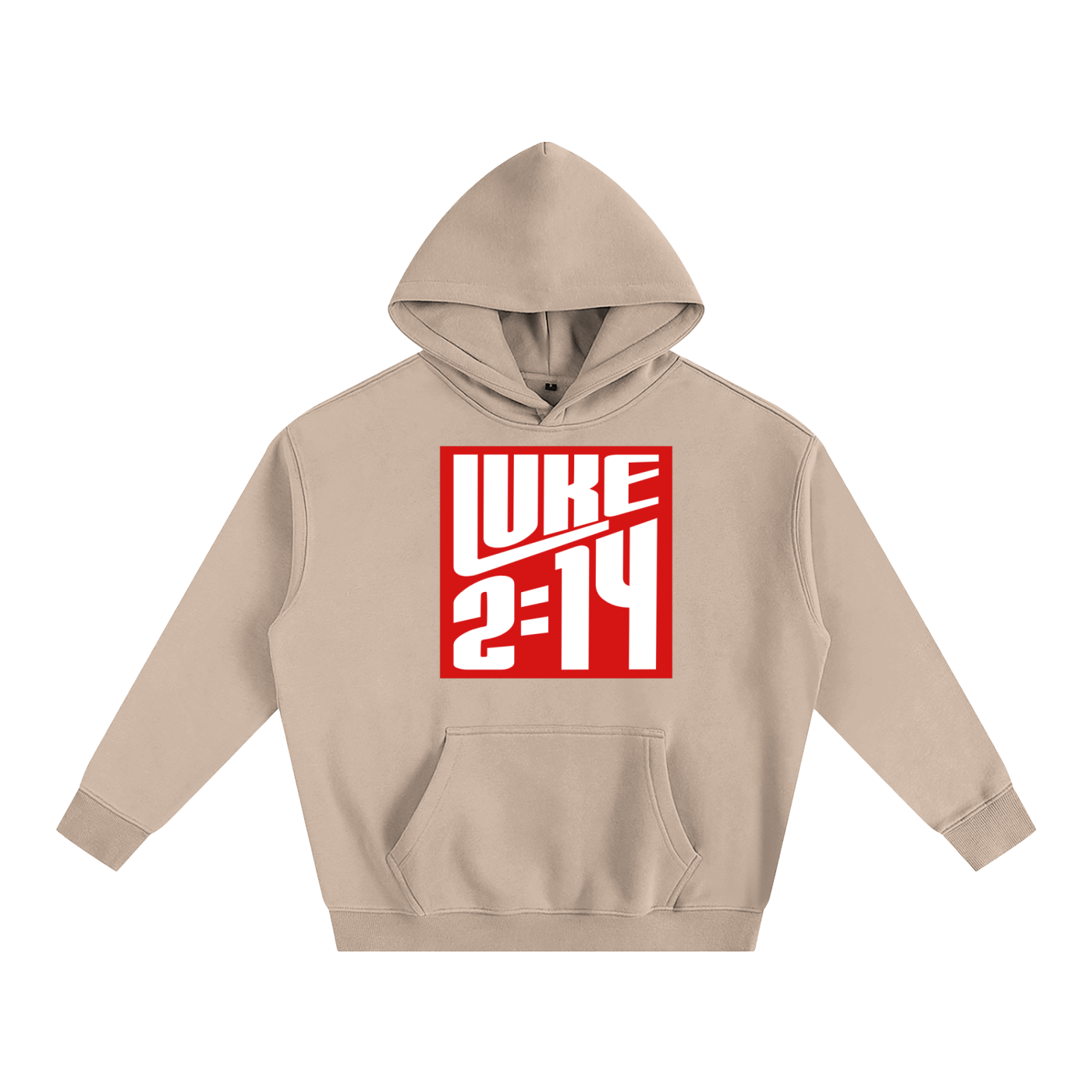 Luke 2:14 Fleeced Hoodie