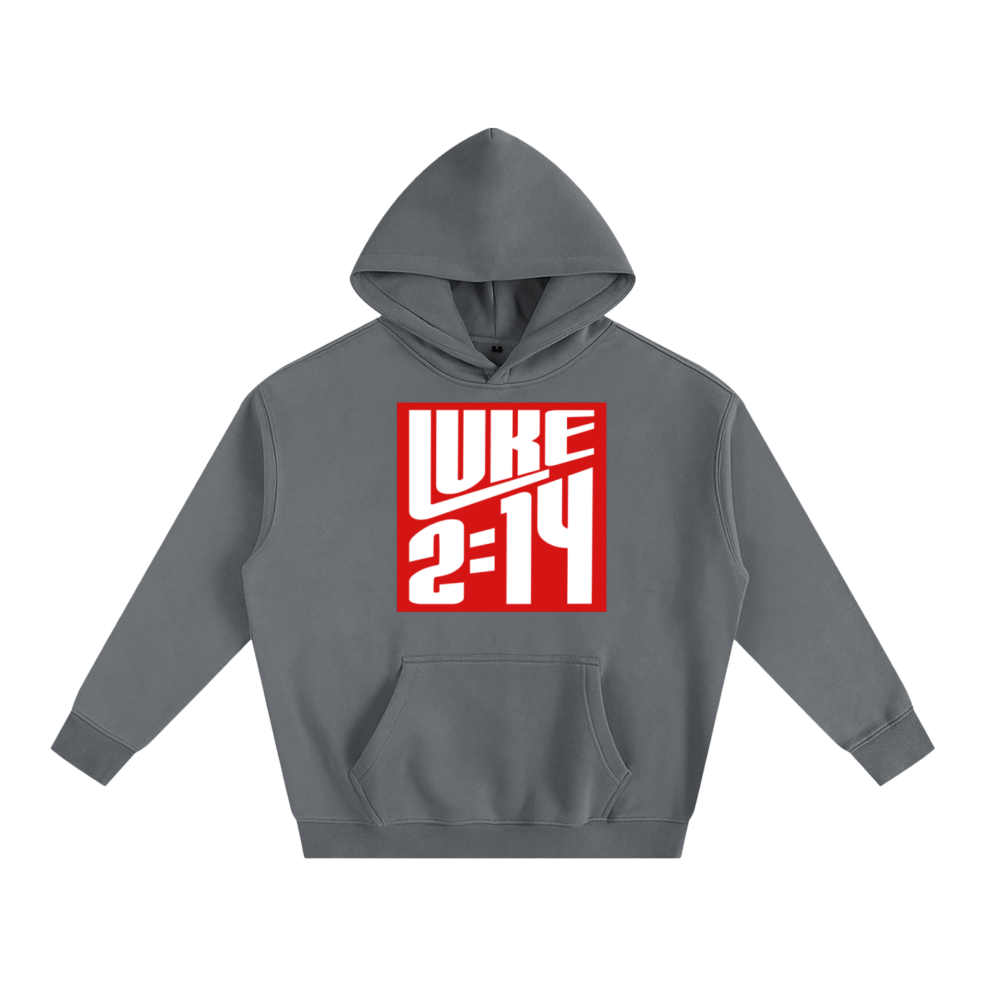 Luke 2:14 Fleeced Hoodie