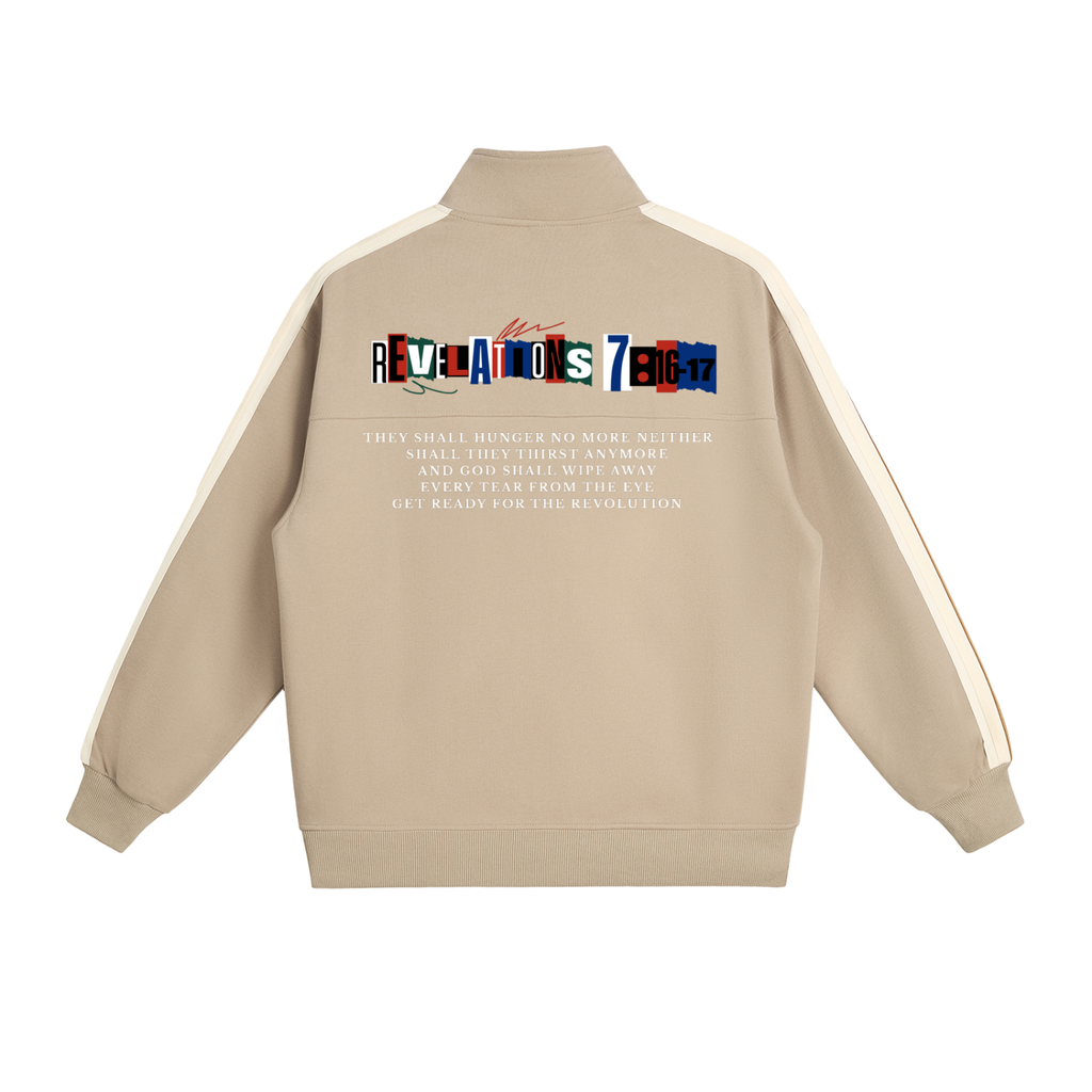 Revolution Side-Stripe Stand Collar  Jacket