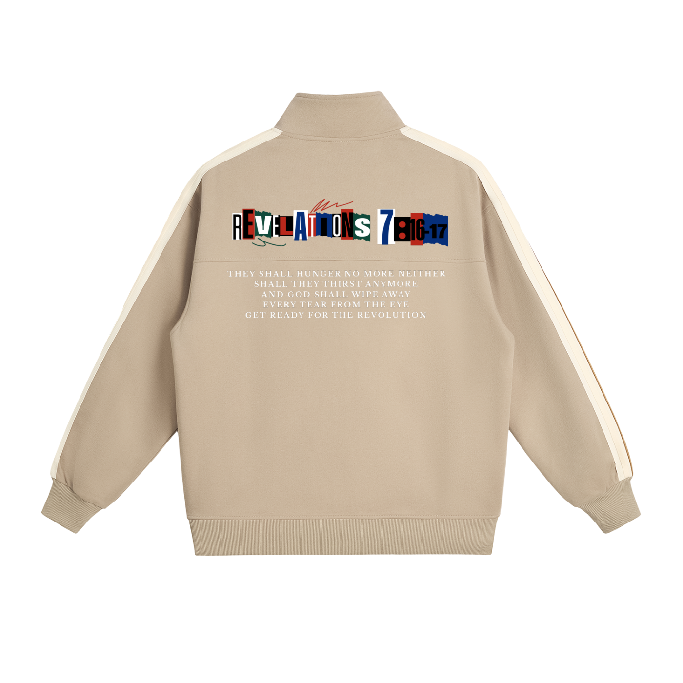 Revolution Side-Stripe Stand Collar  Jacket