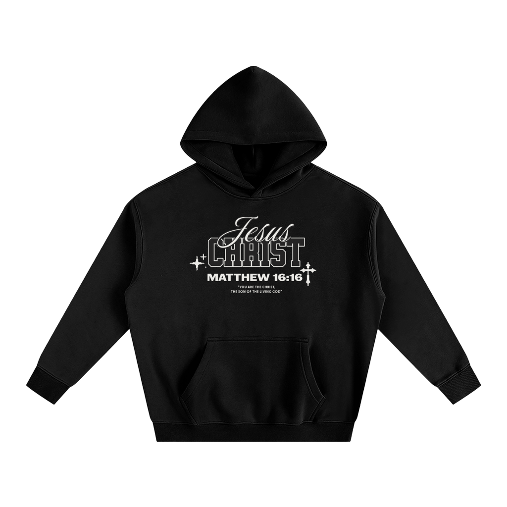 Matthew 16:16 Fleeced Hoodie