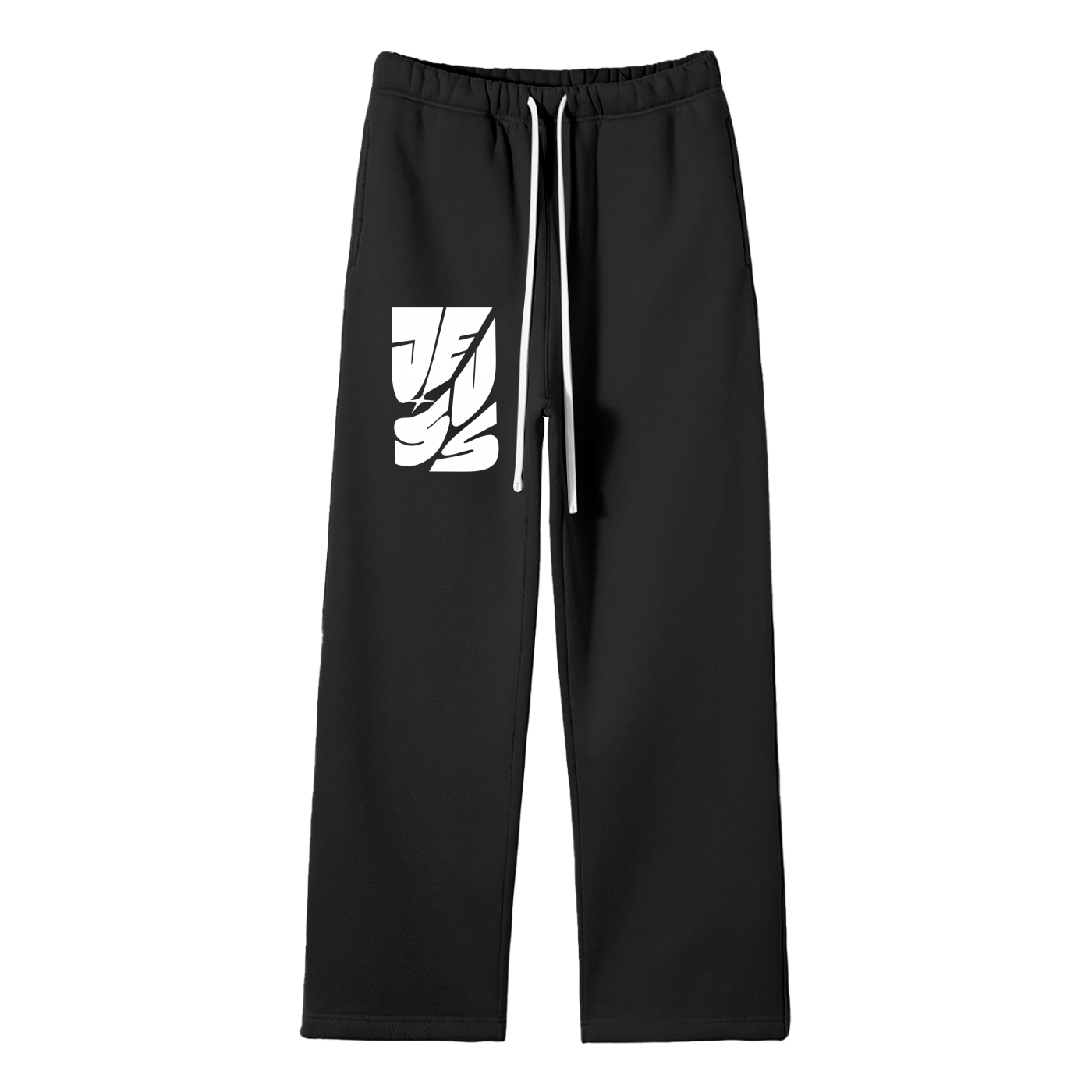 Jesus Fleece Straight Leg Pants