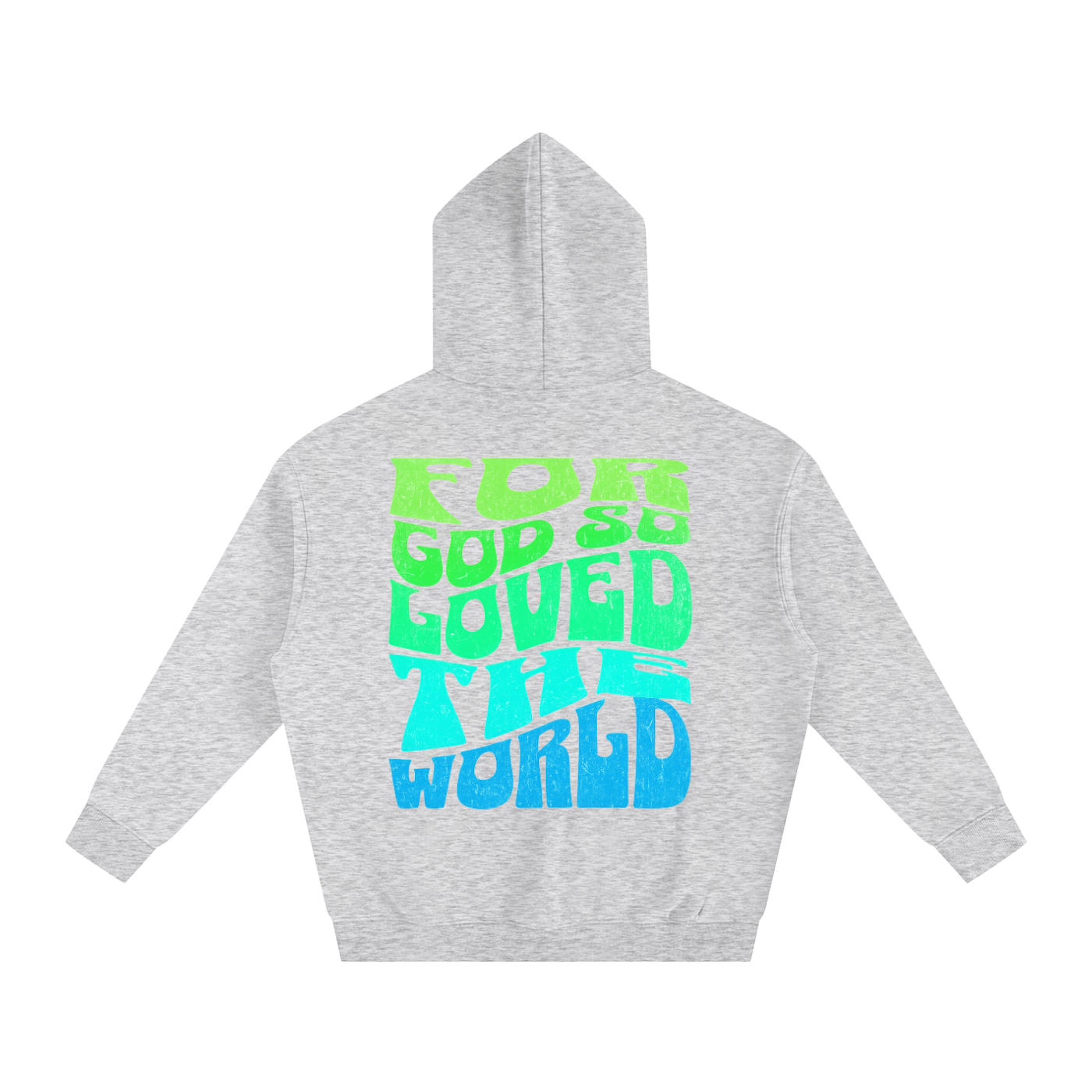 For God So Loved The World (John 3:16) Fleeced Hoodie