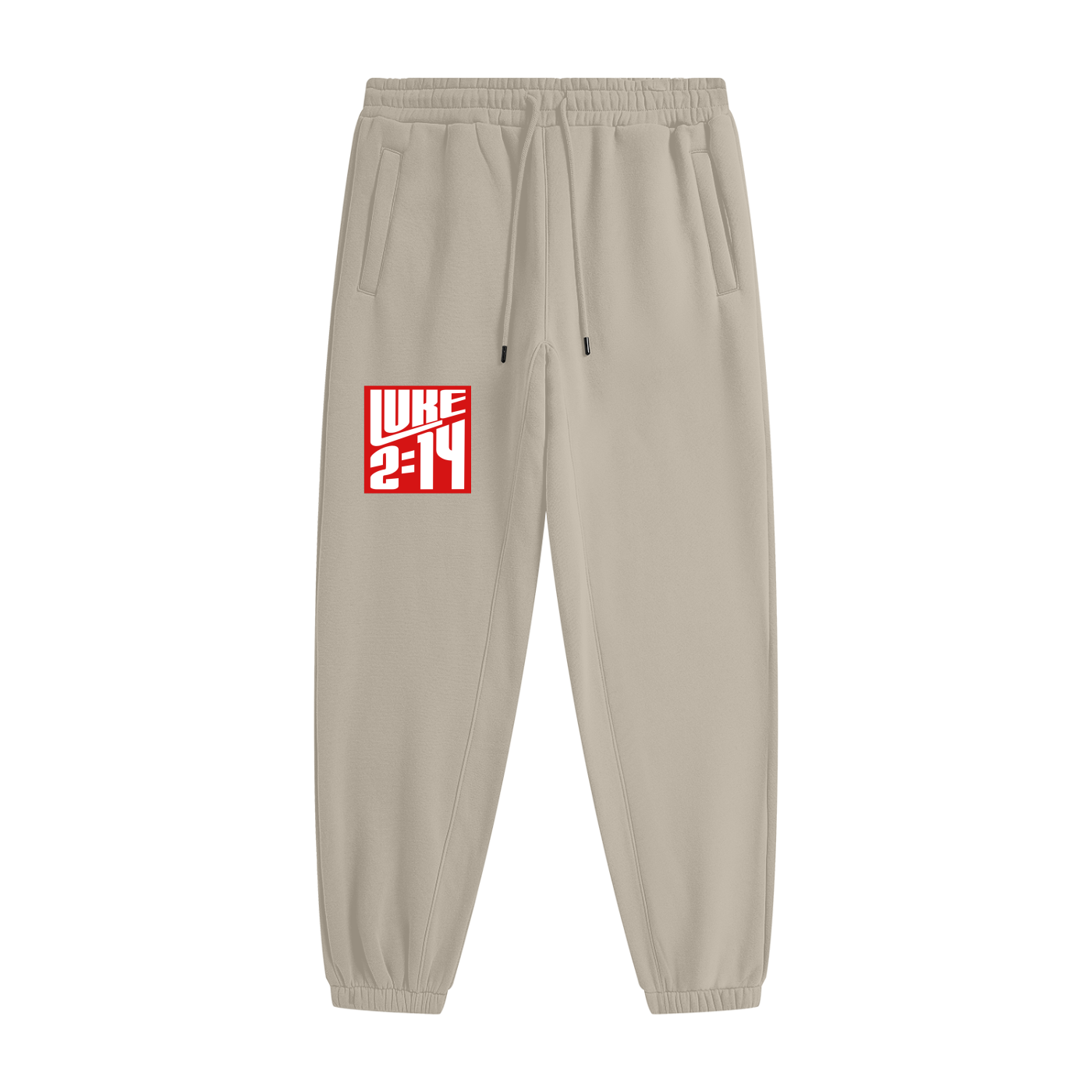 Luke 2:14 Fleece Joggers
