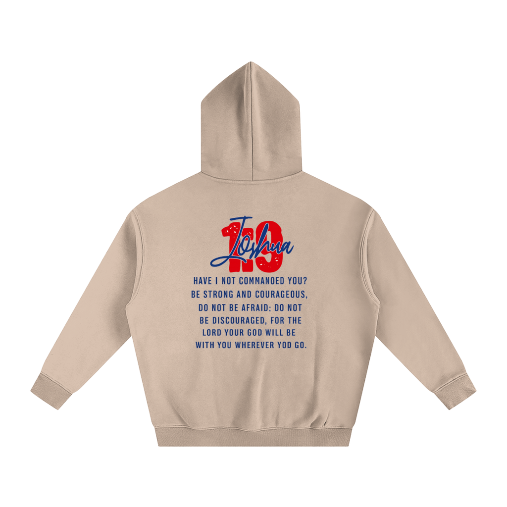 Joshua 1:9 Fleeced Hoodie