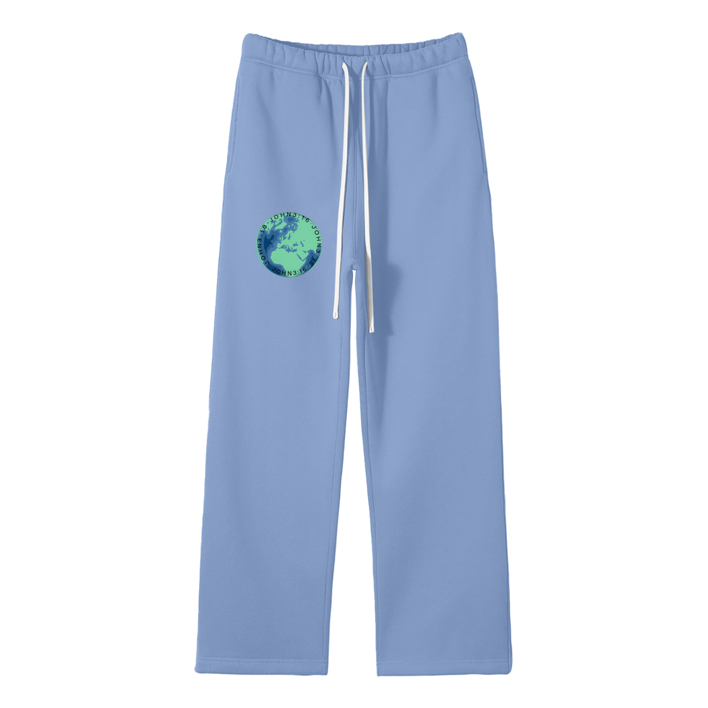 John 3:16 Fleece Straight Leg Pants