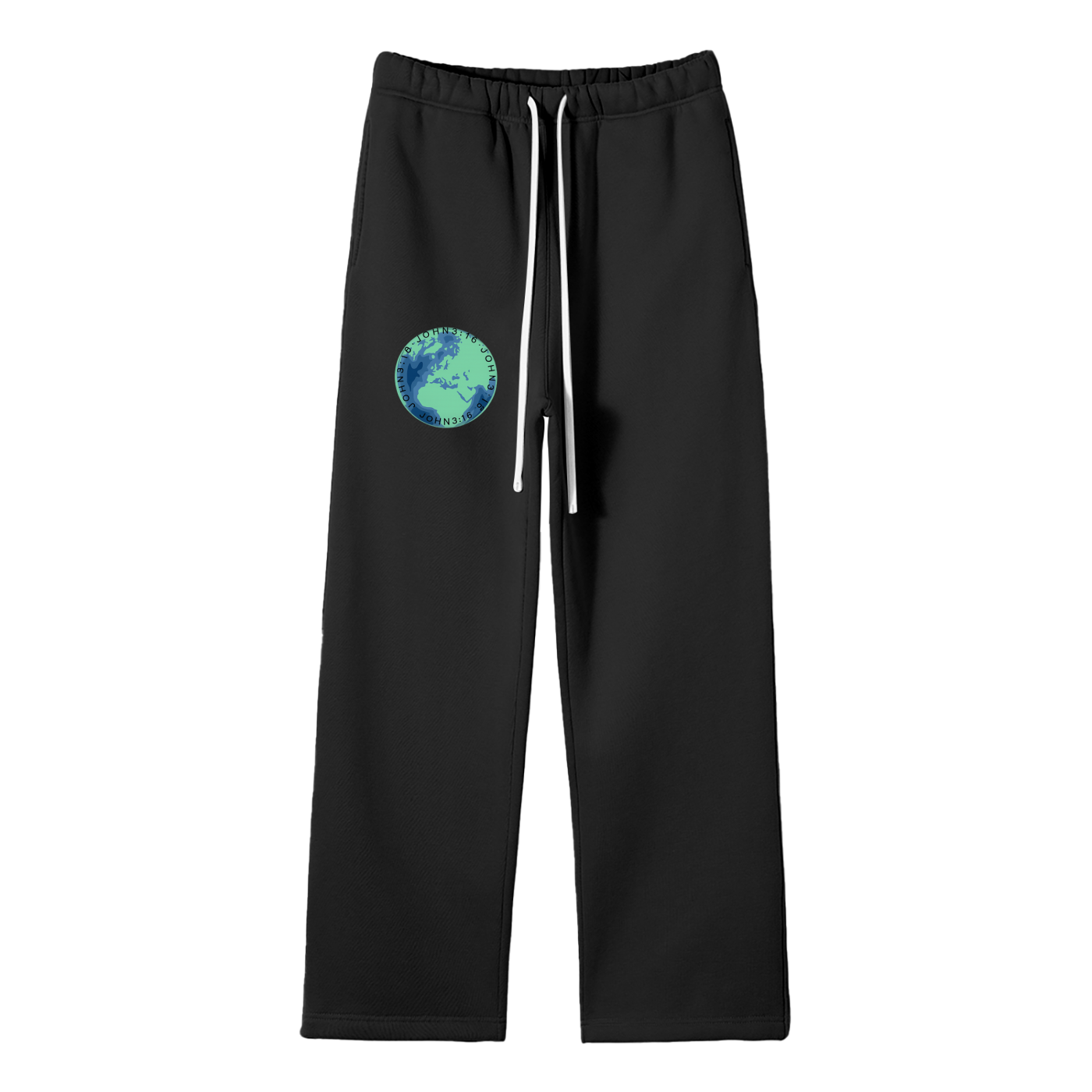 John 3:16 Fleece Straight Leg Pants