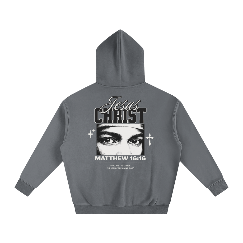 Matthew 16:16 Fleeced Hoodie