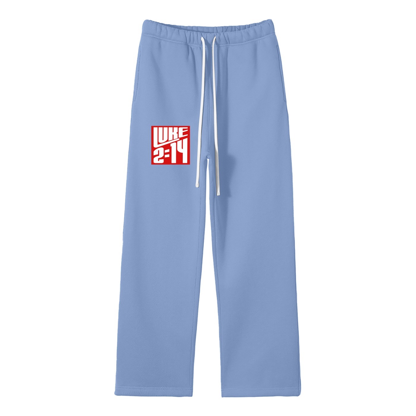 Luke 2:14 Fleece Straight Leg Pants