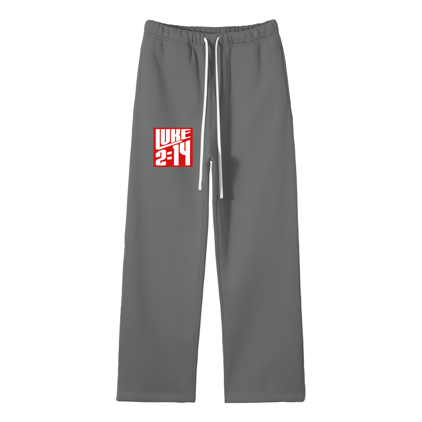 Luke 2:14 Fleece Straight Leg Pants